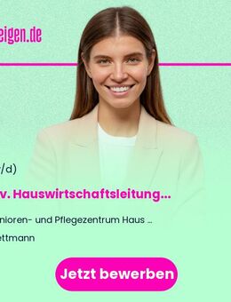 Stellv. Hauswirtschaftsleitung (m/w/d) - Mettmann