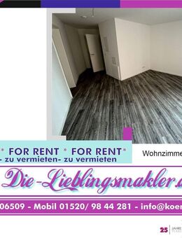 Erstbezug! Alters-/Behindertengerechte Service Wohnung mit Fahrstuhl in Top Lage! - Mühlhausen (Thüringen)