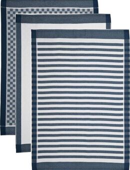 ROSS Geschirrtuch SUPERIOR, (Set, 3-tlg., 3x Geschirrtuch 50x70 cm)