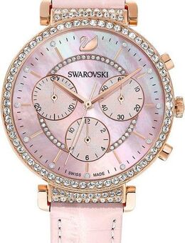 Swarovski Chronograph PASSAGE CHRONO 5580352, Armbanduhr, Quarzuhr, Damenuhr, Swarovski-Kristalle, Swiss Made
