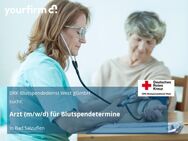 Arzt (m/w/d) für Blutspendetermine - Bad Salzuflen