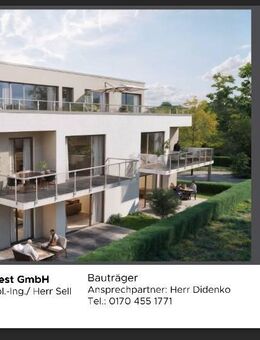 Ruhige und Komfortable Neubauwohnung 1. OG – 108 m², Balkon, Erstbezug, Fahrstuhl (3te. WE) - Bünde
