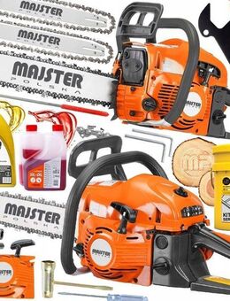 Benzin Kettensäge – Starter Set Kraftvoll und Zuverlässig für Ihre Holzarbeiten! - Wuppertal