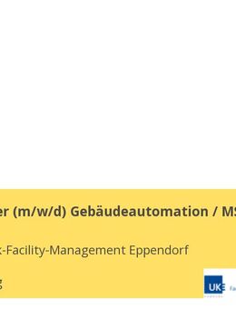 Projektleiter (m/w/d) Gebäudeautomation / MSR - Hamburg