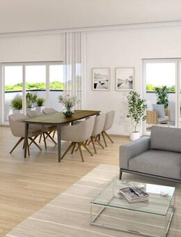 Neubau 3 Zimmer Penthouse und 2 TG-Stellplätzen (kein Duplex) - Germering