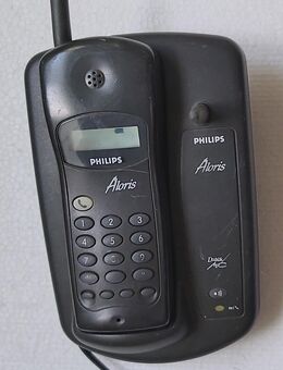 Telefon Philips Aloris, schnurlos, aus Sammlungs-Auflösung - Simbach (Inn) Zentrum