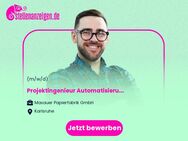 Projektingenieur Automatisierungstechnik (w/m/d) - Karlsruhe