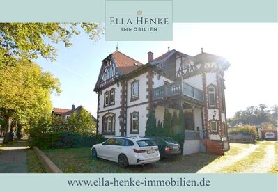 Stilvolle, historische, große Gründerzeit-Villa für Wohnen + Gewerbe...