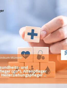 (Fach-) Gesundheits- und Krankenpfleger (gn*), Altenpfleger (gn*) oder Heilerziehungspfleger (gn*) als Stationsleitung - Münster
