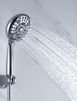 Handbrause mit 6 Funktionen Regendusche für Bad & Dusche NEU - Lenzkirch
