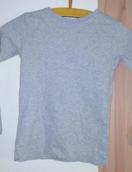 Graues Langarmshirt - Gr. 128 - 1982 - Pirmasens