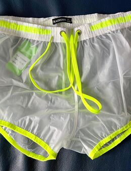Shorts transparent, Badehose, Gr. L - Barmstedt