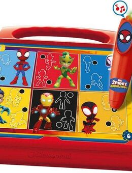 Clementoni® Spiel Spidey und seine Superfreunde, E-Lektor Quiz Travel, E-Lektor Quizspiel, Made in Europe