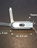 Taschenmesser Sammlermesser mit Licht und  Schlüsselring Taschenmesser Sammlermesser Vintage 3,- in 24944