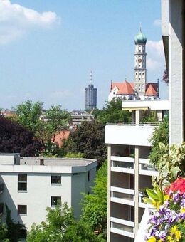 Top-Lage Augsburg: Moderne 2 Zimmer-Wohnung mit Südbalkon & Tiefgaragen-Stellplatz - Augsburg