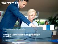 Manager Spendenbetreuung (m/w/d) in München - München