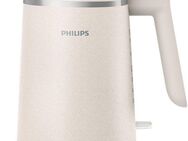 Philips Wasserkocher HD9350/90 Eco Conscious Collection, 1,7 l, 2200 W, Trockengehschutz, aus biobasiertem Kunststoff, Seidenweiß matt
