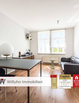 Bezugsfrei I Bestlage am Karl-Heine-Kanal I 2 Zimmer I Tageslichtbad I Denkmalschutz - Leipzig