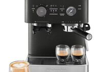 KitchenAid Espressomaschine 5KES6551EBK, Siebträger mit Mühle