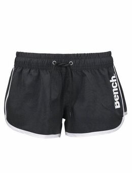 Bench. Badeshorts aus Microfaser, mit Außenkordel, mit Gesäßtasche, mit Klettverschluss