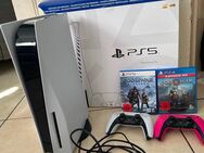 PlayStation 5 Disc Version mit spielen und 2 Controller - Bremen
