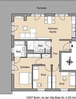 Penthouse mit umlaufender Dachterrasse - Berlin
