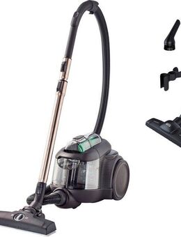 AEG Bodenstaubsauger CLEAN 6000 ÖKO BEUTELLOSER STAUBSAUGER (AL61C2ÖKO), 550 W, beutellos, hohe Saugleistung, 12 m Aktionsradius, Hartbodendüse, XL Softräder