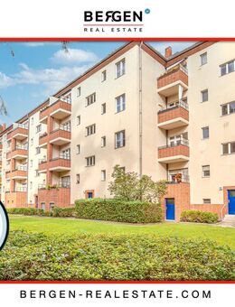 Wunderschöne sonnige 2 Zimmerwohnung mit Balkon zur Grünanlage und nah zur City - Berlin