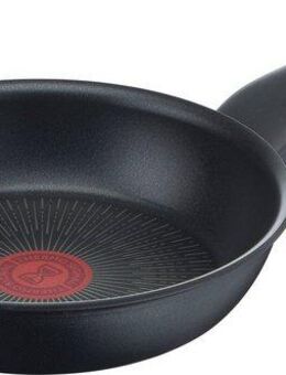 Tefal Bratpfanne Unlimited, Aluminium (1-tlg), kratzfest, Induktionspfanne, Temperaturanzeiger, Made In France