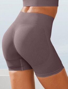 LASCANA Funktionsshorts Po Push Up mit Rippstruktur und Shapingeffekt, Sportshorts