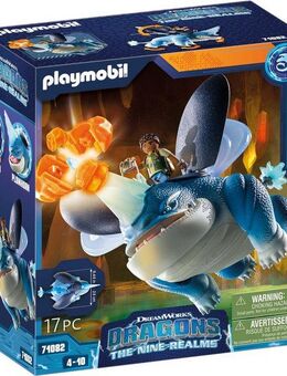 Playmobil® Dragons: The Nine Realms - Plowhorn & D'Angelo (71082) Konstruktions-Spielset, (17 St), Made in Germany