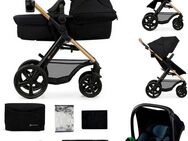 Kinderkraft Kombi-Kinderwagen MOOV 2 3IN1, mit EVA-Rädern