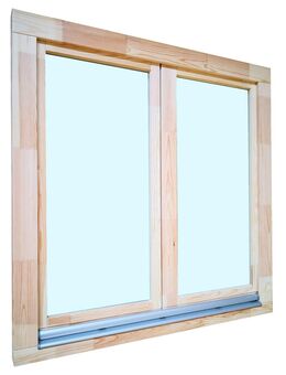Holzfenster 120x120 cm, Europrofil Kiefer,neu auf Lager - Essen