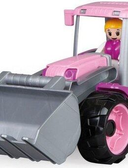 Lena® Spielzeug-Traktor TRUXX, rosa, inklusive Spielfigur, Made in Europe