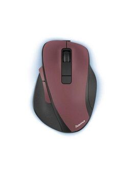 Hama Optische 6 Tasten Funkmaus, ergonomisch, Rechtshänder, leise Tasten ergonomische Maus (Funk)