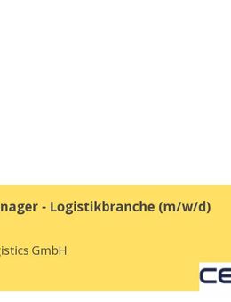 Finance Manager - Logistikbranche (m/w/d) - Lich