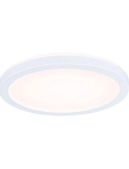 Paulmann LED Panel Atria Shine IP44 rund 190mm 11,2W 850lm 3000K, LED fest integriert, Warmweiß, Backlight