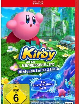 Kirby und das vergessene Land Switch 2 Edition + Sternensplitter-Welt Nintendo Switch