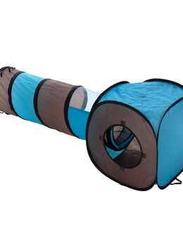 Katzentunnel Connect 2in1 - 1 Set (1 Tunnel + 1 Würfel)