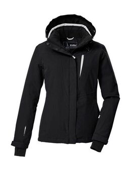Killtec Skijacke KSW 25 WMN SKI JCKT Atmungsaktive, wasserdichte Skijacke mit abnehmbarer Kapuze