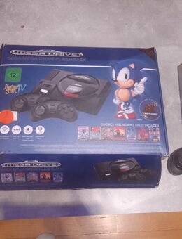 Alte Sonic consolle mit Kontrolle und originales sonic Spiel - Völklingen