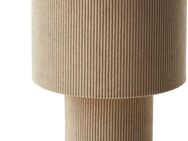 LeGer Home by Lena Gercke Tischleuchte Kathleen Cordleuchte, ohne Leuchtmittel, Cordstoff, H 30 cm, Ø 23 cm, E27, Cord, Stoffleuchte, Tischlampe