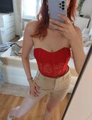 Rotes Korsett Damen S NA-KD Neu in 15741