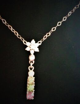 Edelstein-Silberanhänger (Designerschmuck) - Viernheim