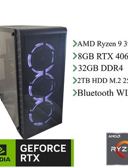 Gaming PC Ryzen 9 3900X | RTX 4060 | 32GB RAM | M.2 1TB - Salach