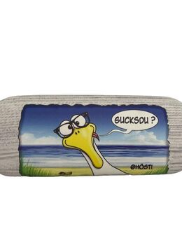 Witziges Brillenetui „Gucksdu“ – mit maritimem Flair und Putztuch Hösti Brillenbox - Hamburg