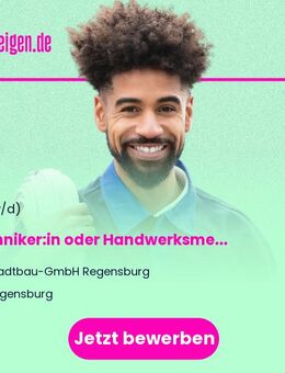 Techniker:in (w/m/d) oder Handwerksmeister:in (w/m/d) Heizung Lüftung Sanitär - Regensburg