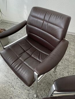 Zwei Kunstlederstühle - Neu Ulm