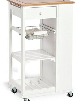 Zeller Present Küchenwagen, mit 4 Rollen