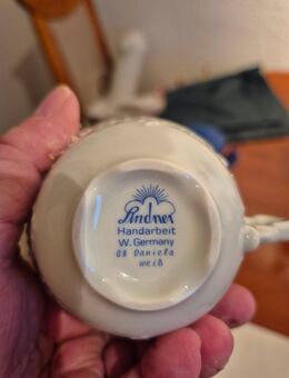 Porzellan Geschirr Lindner Handarbeit zu verkaufen - Gelsenkirchen Bismarck